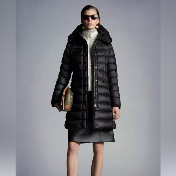 Authentic Moncler Hermine hooded down coat parka jacket, EXCELLENT condition - Picture 3 of 12